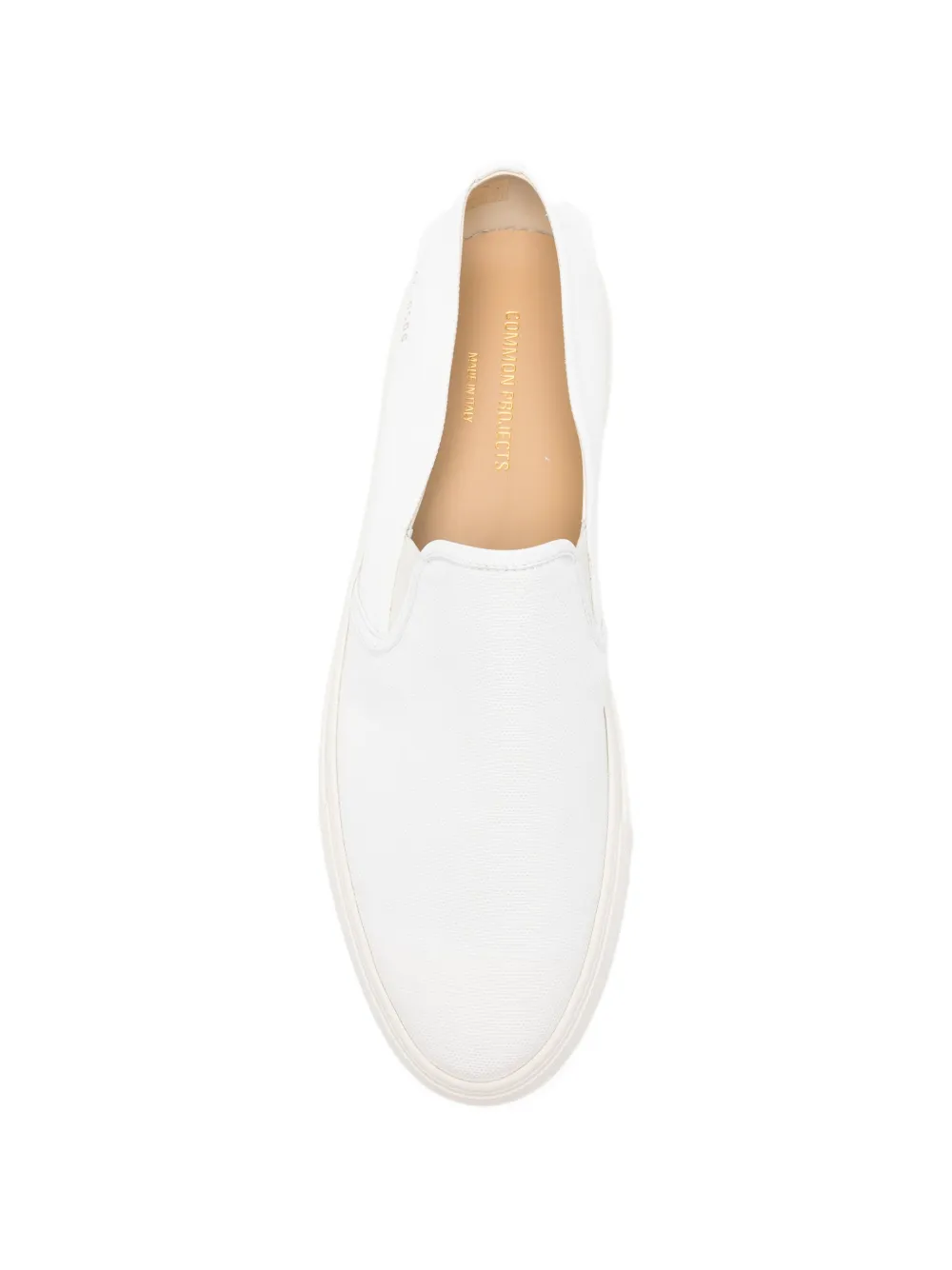Common Projects round-toe slip-on sneakers Wit