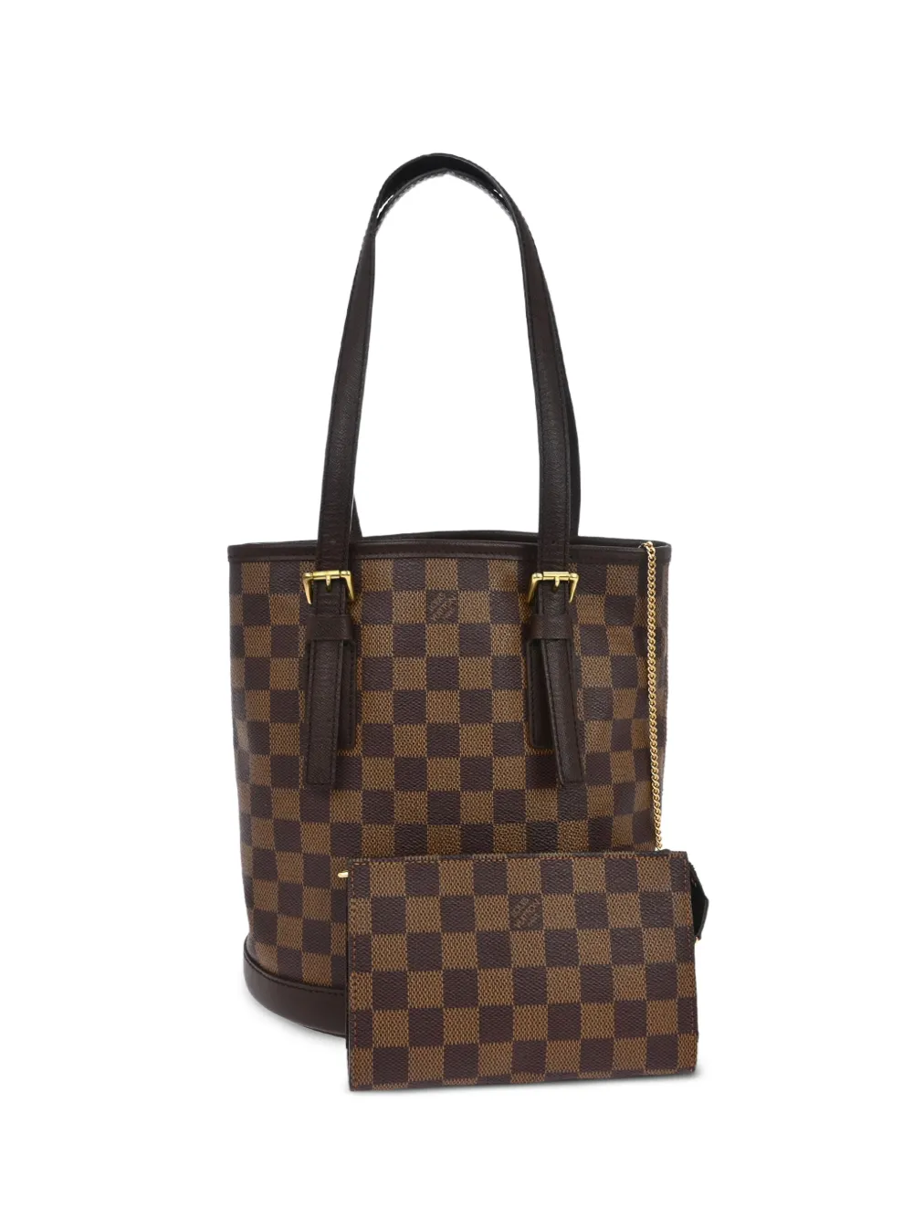 Louis Vuitton Pre-Owned Marais bucket bag - Marrone
