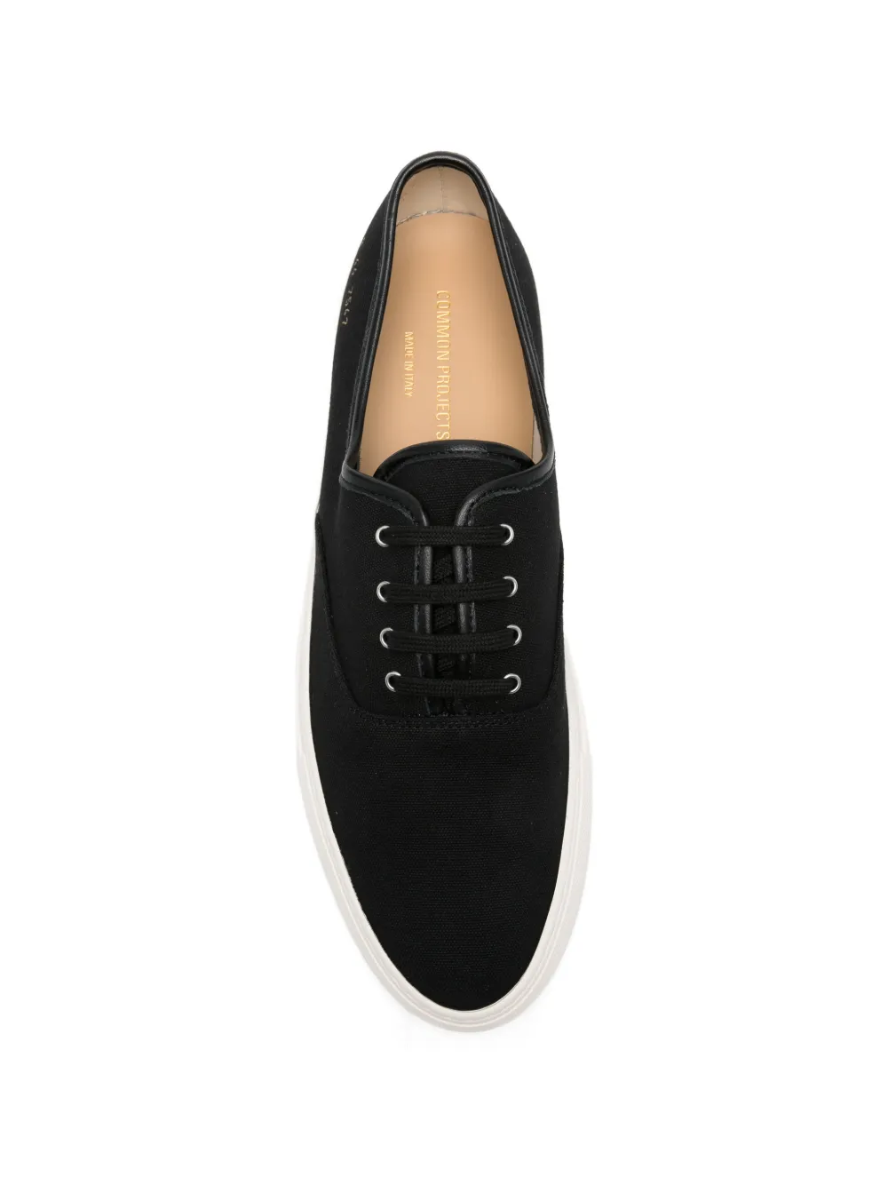 Common Projects Four Hole lace-up sneakers Zwart