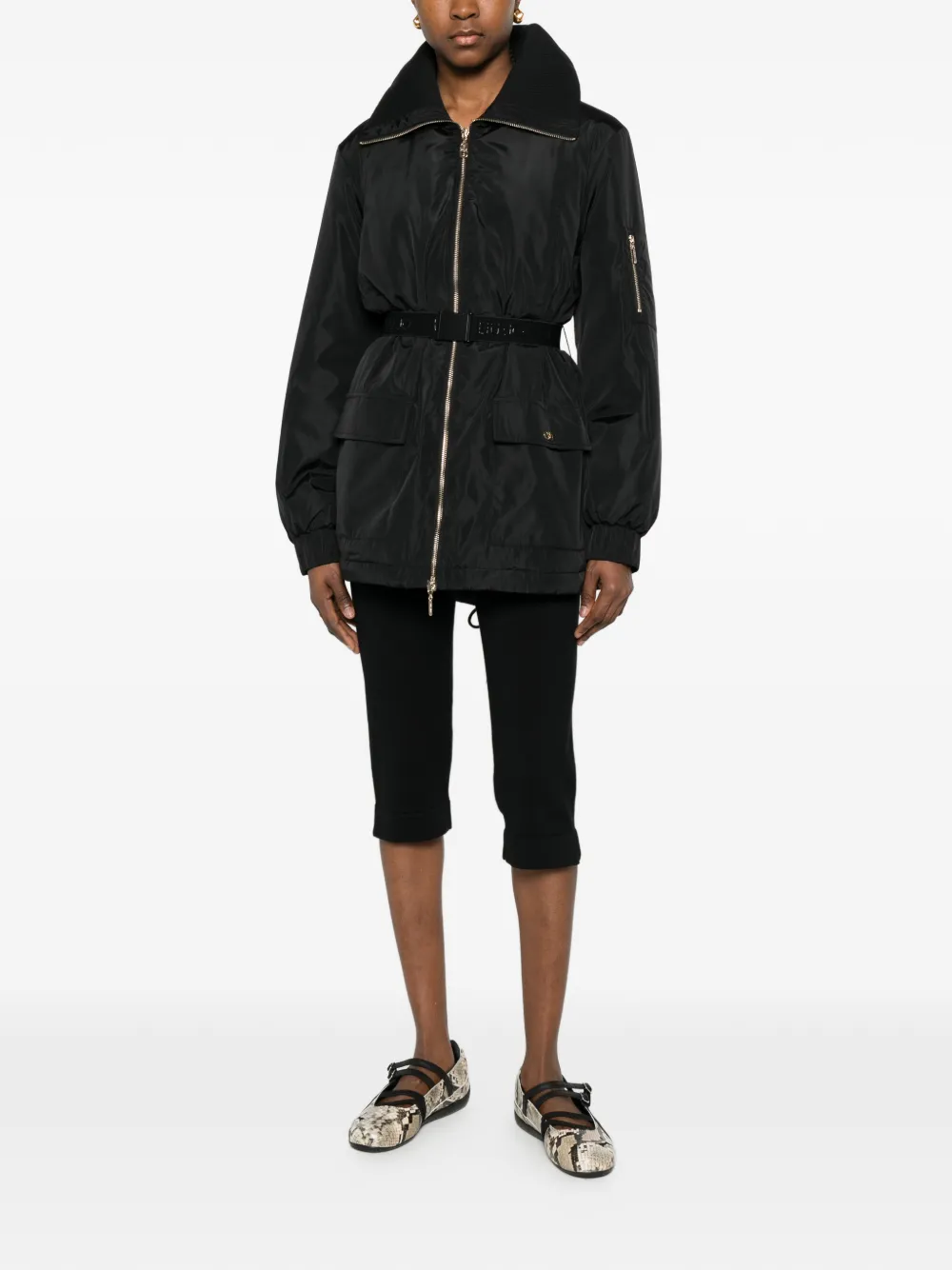 LIU JO Cropped jack Zwart