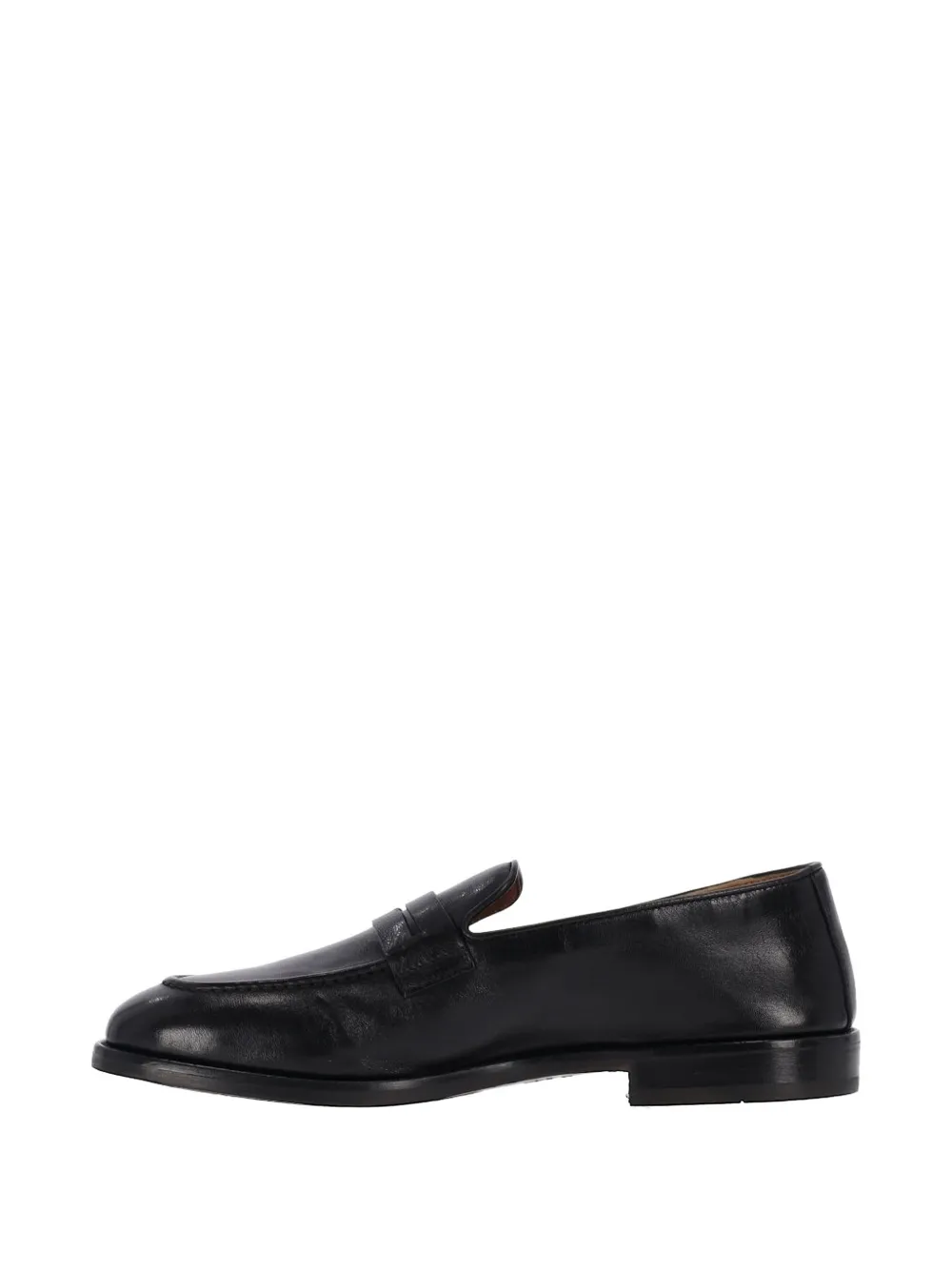 Alexander Hotto Leren loafers Zwart