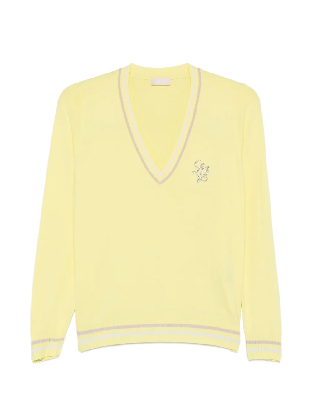 LIU JO V-neck sweater - Giallo