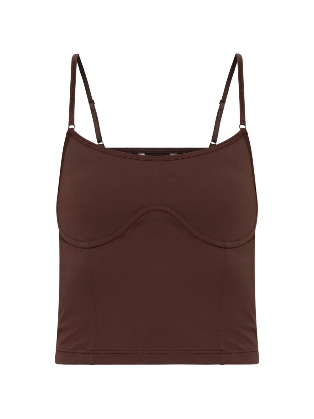 RETHINKIT STUDIOS strap seam top - Rosso