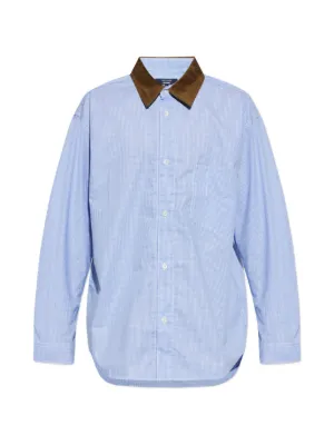 に*ろ様 COMME des GARÇONS HOMME アーガイルシャツ　ウー Comme Des Garçons Shirt アーガイル シャツ | ブルー | FARFETCH JP