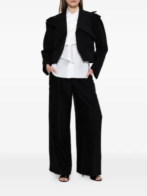 noir keininomiya クロップドジャケット Mサイズ Noir Kei Ninomiya ウィメンズ クロップドジャケット通販 - FARFETCH