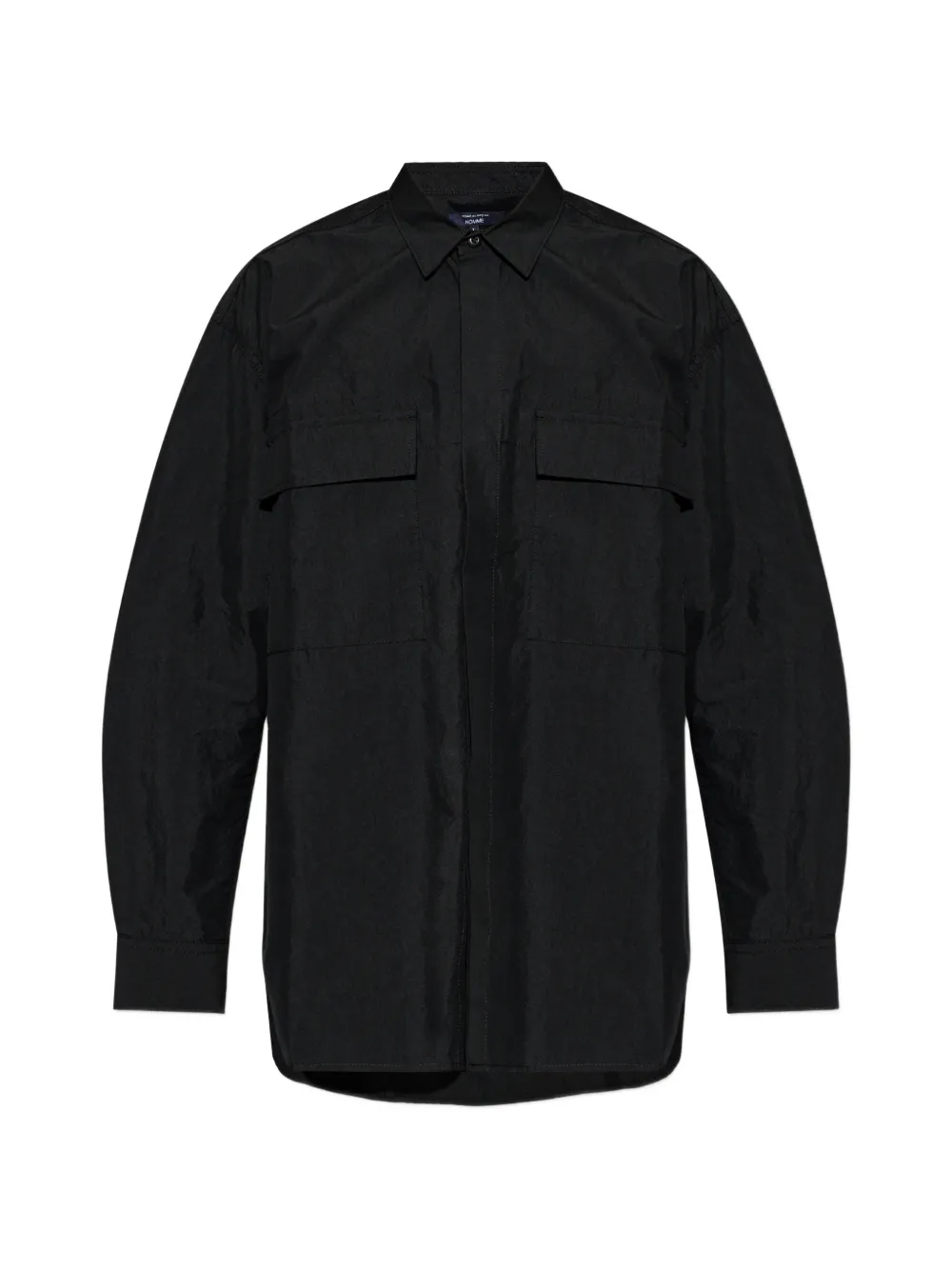 Comme des Garçons Homme Plus flap-pocket shirt - Nero