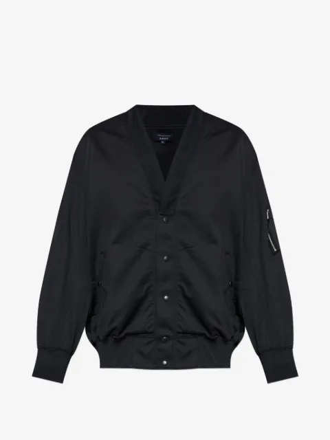 Comme des Garçons Homme zip-pocket V-neck sweater