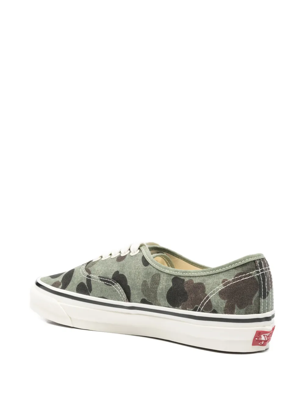 Vans Premium Authentic camo sneakers Groen