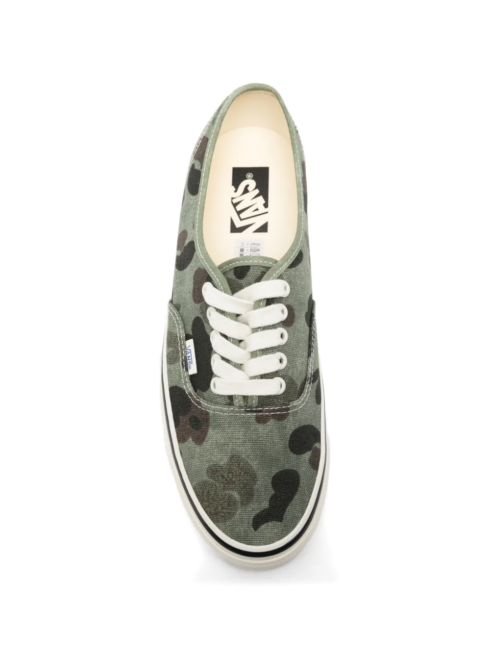 Vans Premium Authentic camo sneakers Groen