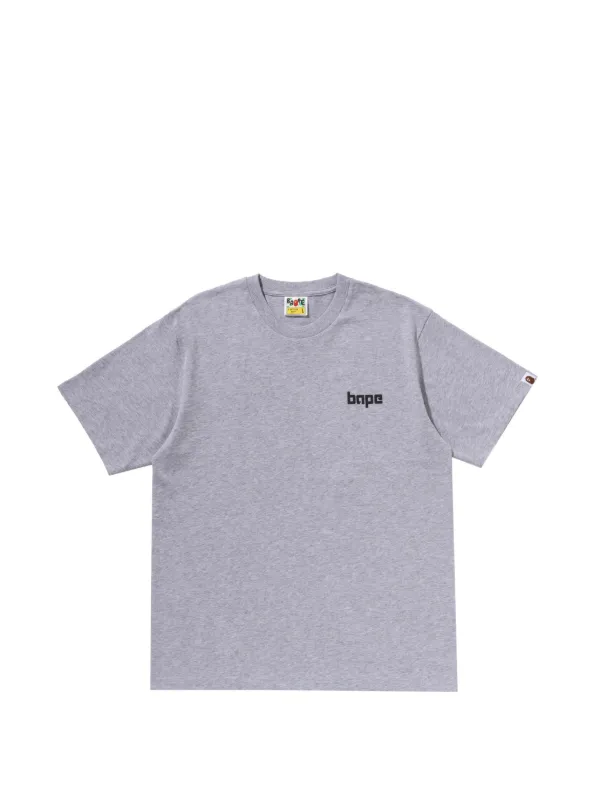 A BATHING APE® ロゴ Tシャツ | グレー | FARFETCH JP