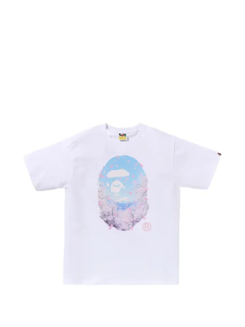 A BATHING APE® t-shirt à fleurs