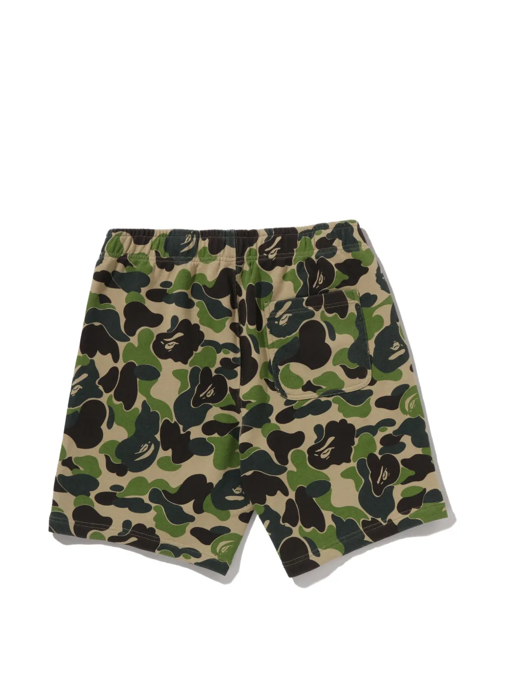 A BATHING APE® camouflage pattern track shorts - Toni neutri