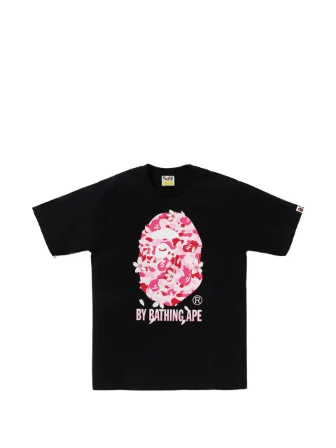 A BATHING APE® floral-print T-shirt