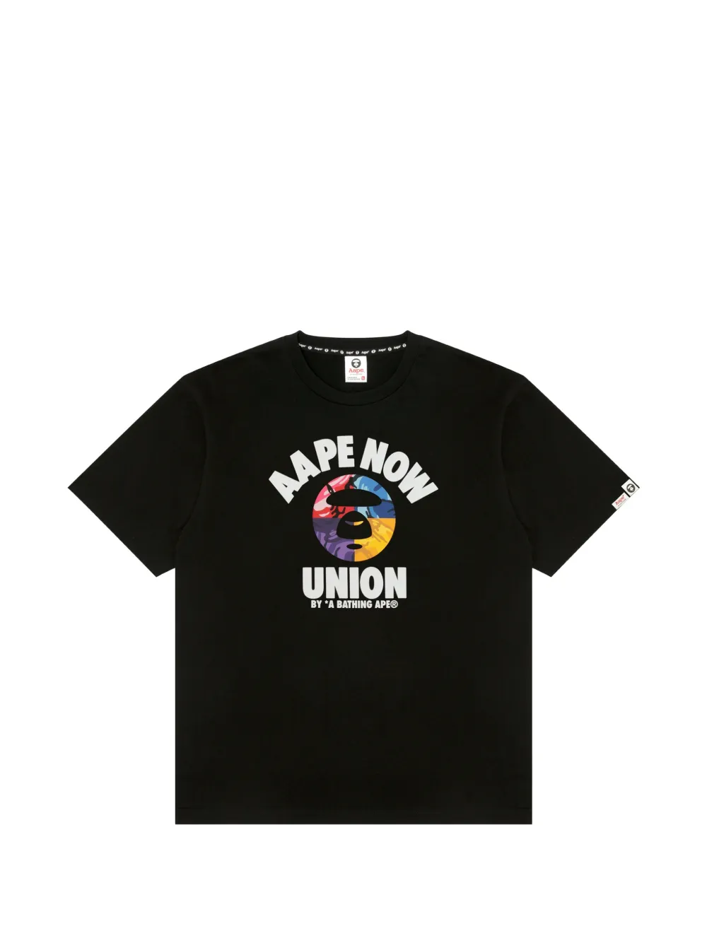 AAPE BY *A BATHING APE® graphic-print T-shirt - Nero