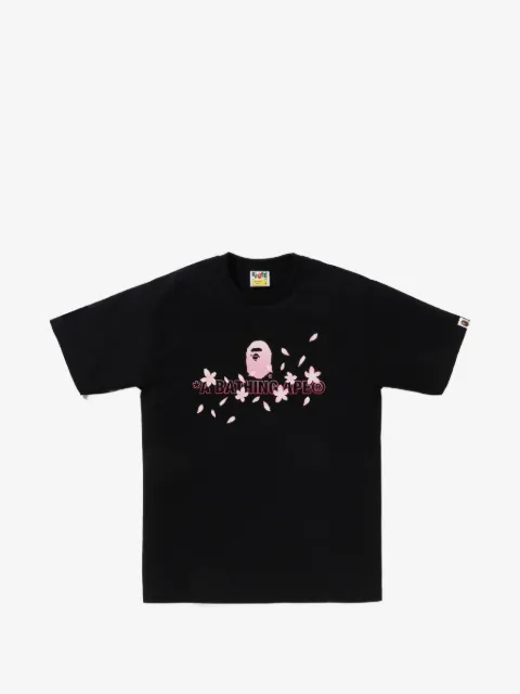 A BATHING APE® floral-print T-shirt