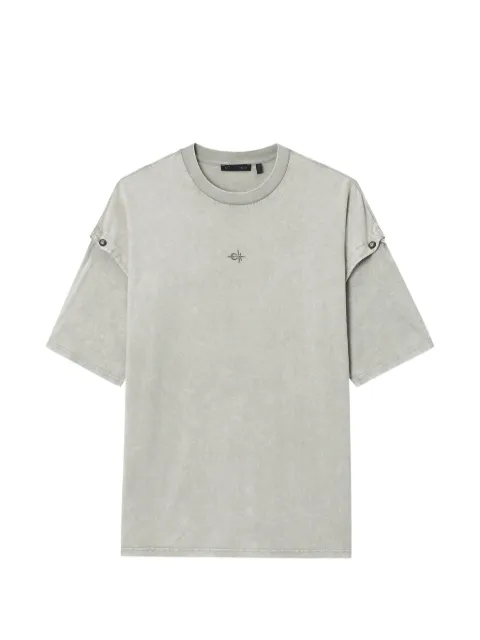 FIVE CM embroidered-logo T-shirt