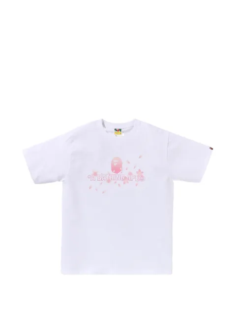 A BATHING APE® floral-print T-shirt