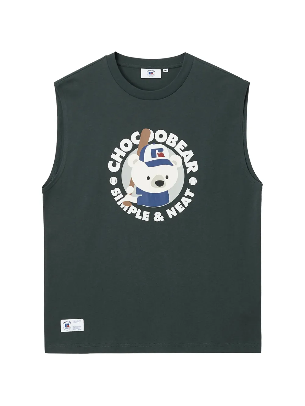 CHOCOOLATE graphic-print tank top - Verde