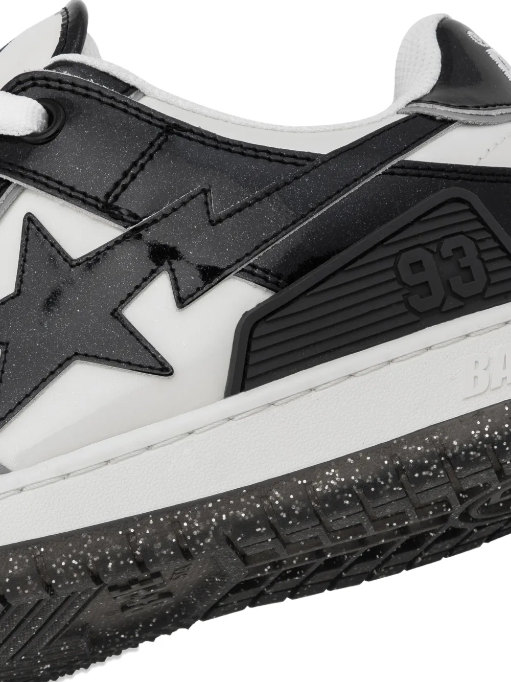 A BATHING APE BAPE SK8 STA lace-up sneakers Wit