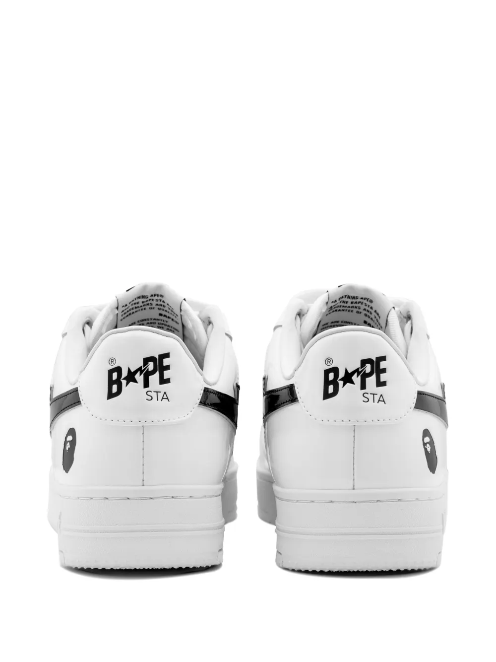 A BATHING APE BAPE Sk8 Sta #2 sneakers Wit