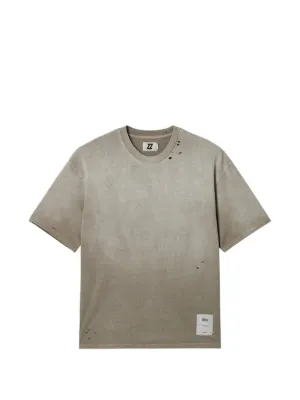 ALEXANDER DIGENOVA ダメージ Tシャツ | ブラウン | FARFETCH JP