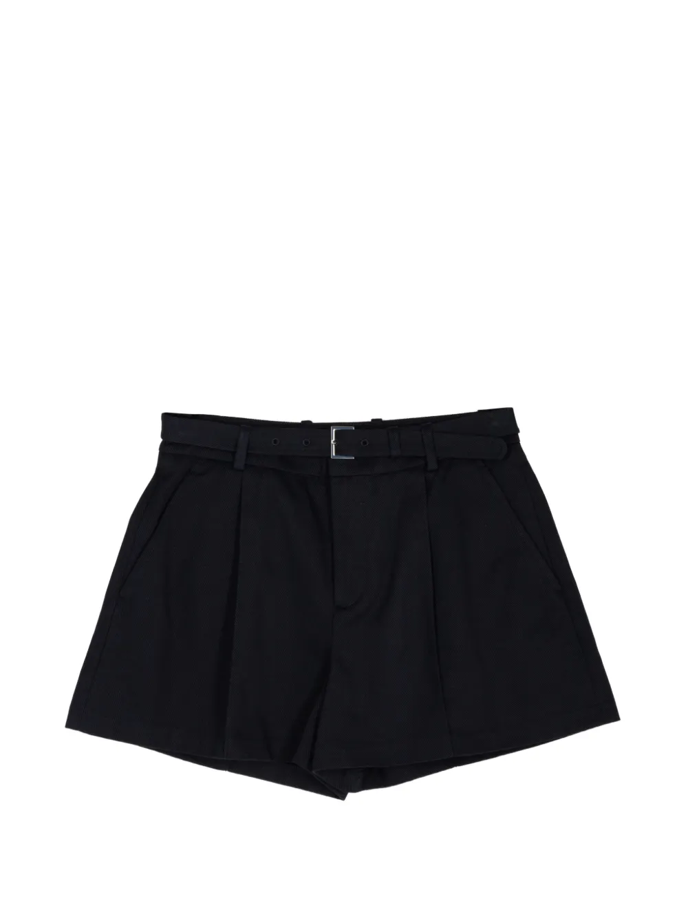 FRAME Soho pleated shorts - Blue