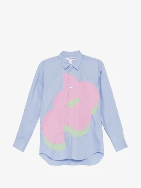 Comme Des Garçons Shirt camisa con paneles