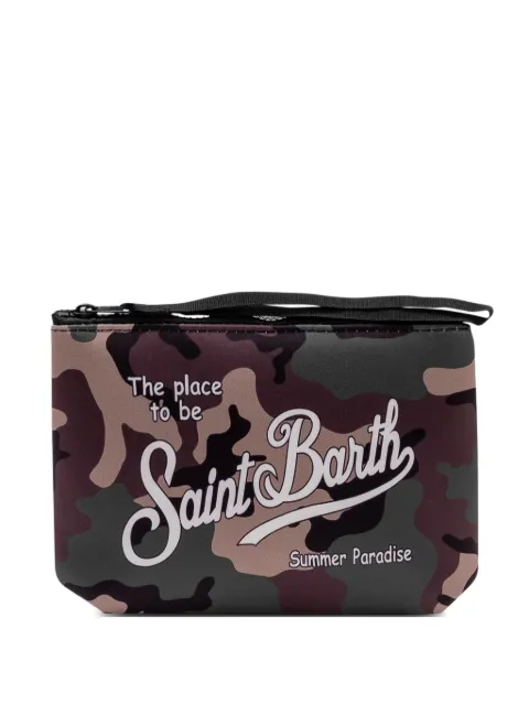 MC2 Saint Barth Aline camouflage zip clutch bag