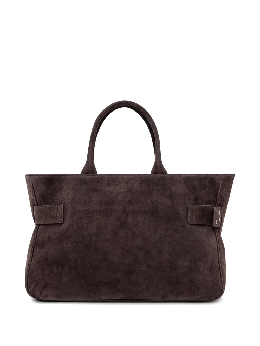  Osoi Eyelet Belted Tote - Brown 
