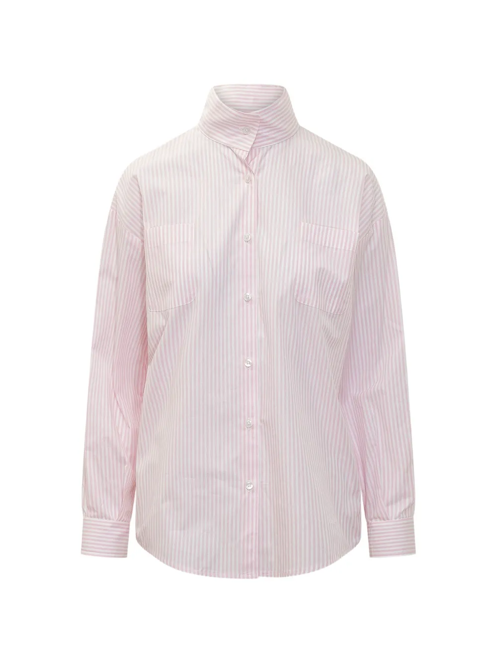 LE SULLY STUDIO striped collared shirt - Rosa