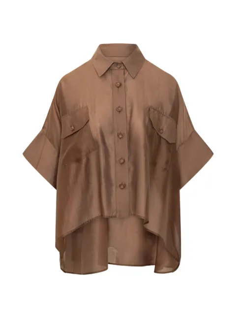 LE SULLY STUDIO oversized pocket shirt
