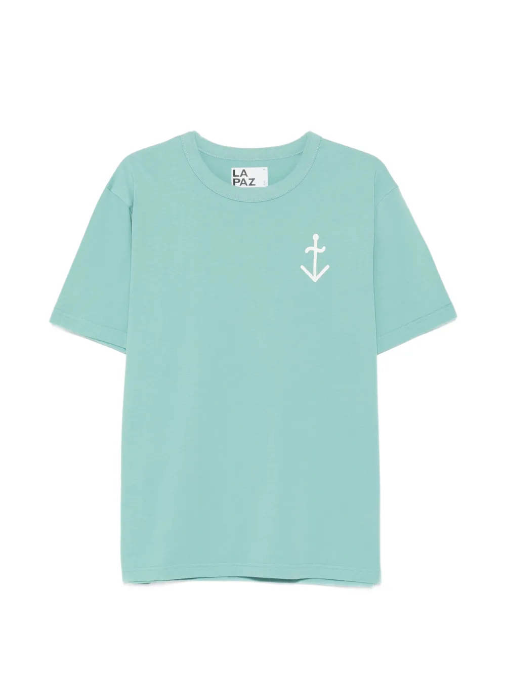 LA PAZ logo-print T-shirt - Marrone