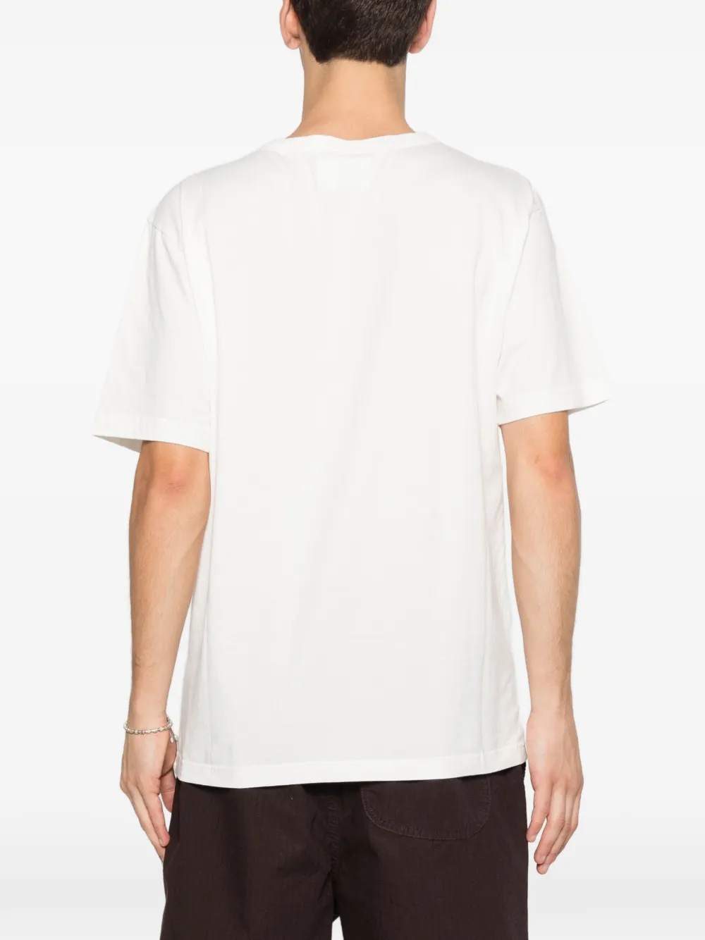 LA PAZ T-shirt met logoprint Bruin