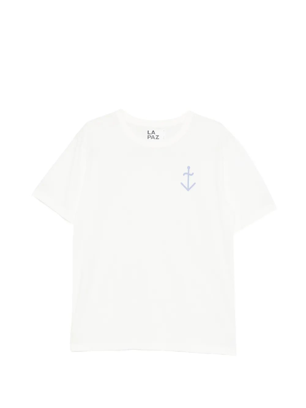 LA PAZ logo-print T-shirt - Braun