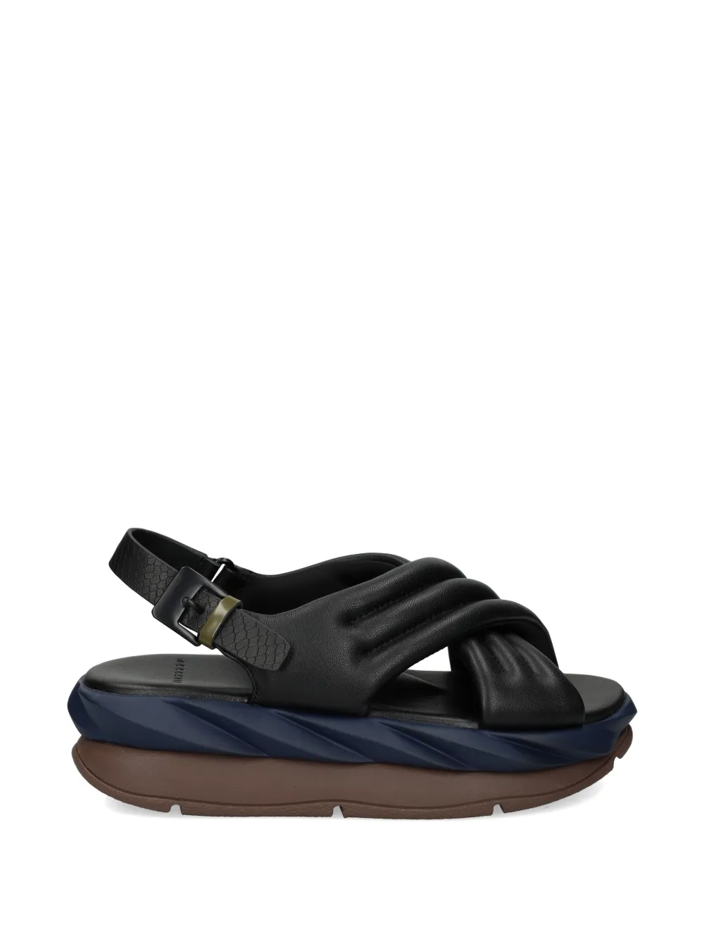 4ccccees Mellow Mana Criss-cross Sandals In Black