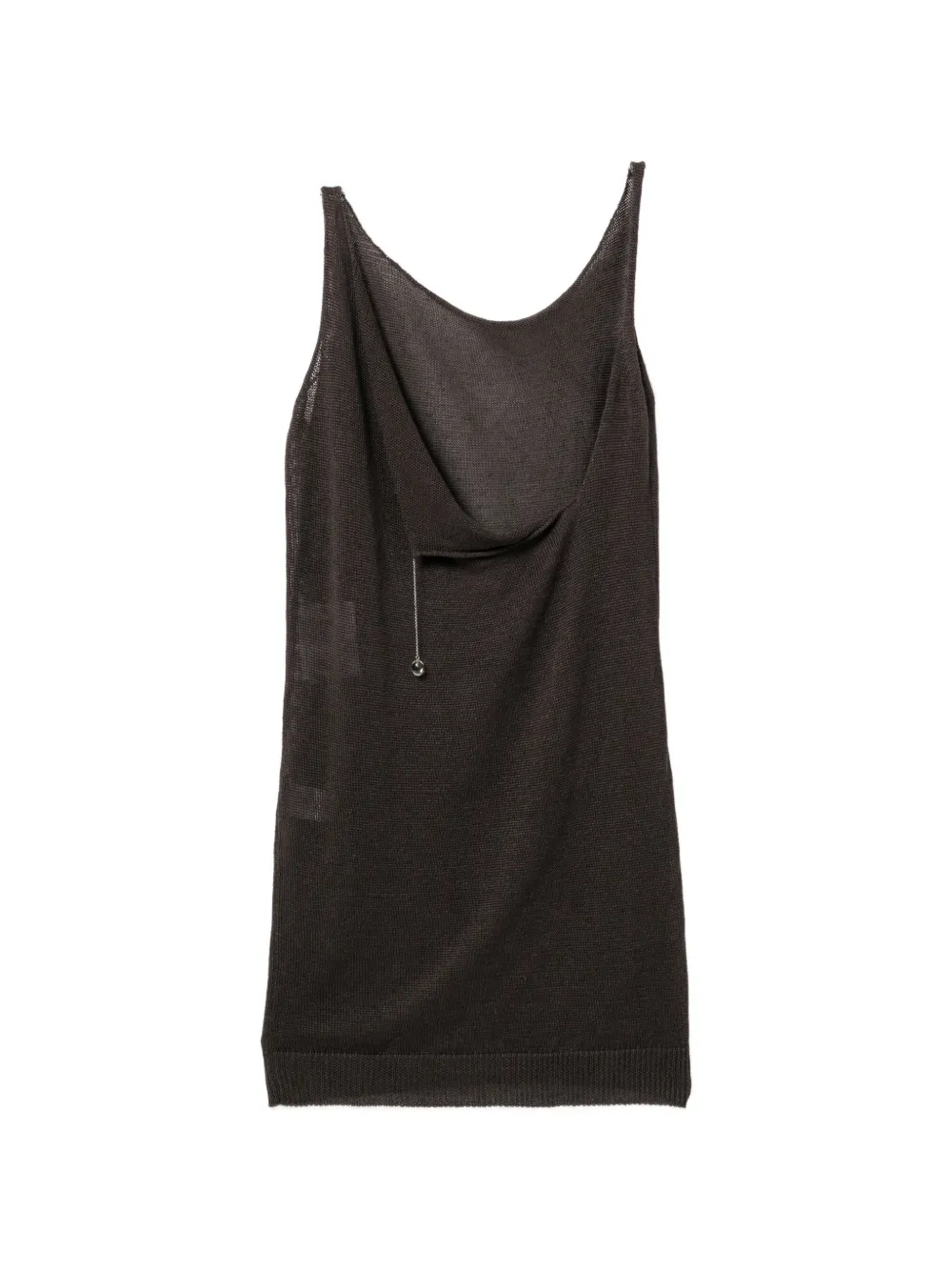 Paloma Wool Long Lotti mini dress - Marrone