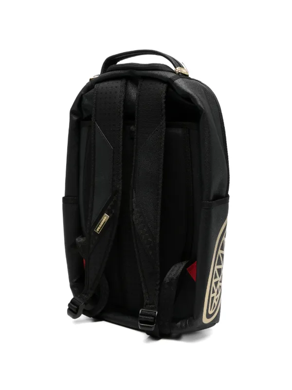 Sprayground graphic-print Backpack | Black | FARFETCH