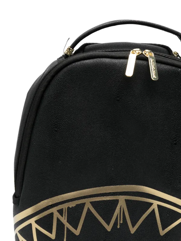 Sprayground graphic-print Backpack | Black | FARFETCH