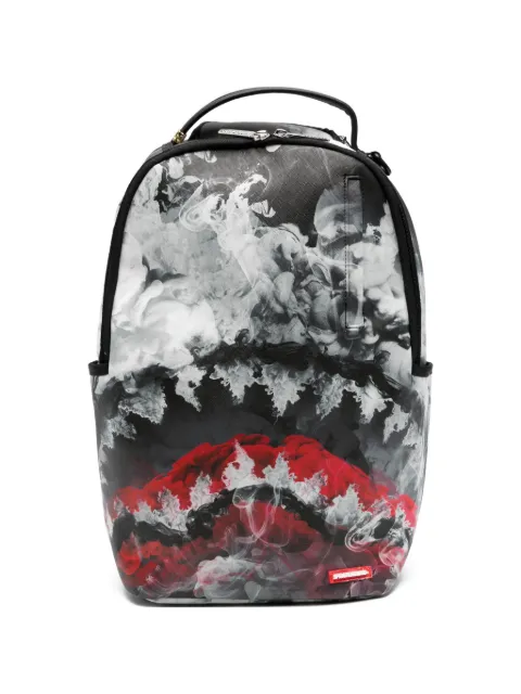 Sprayground sharke-print backpack