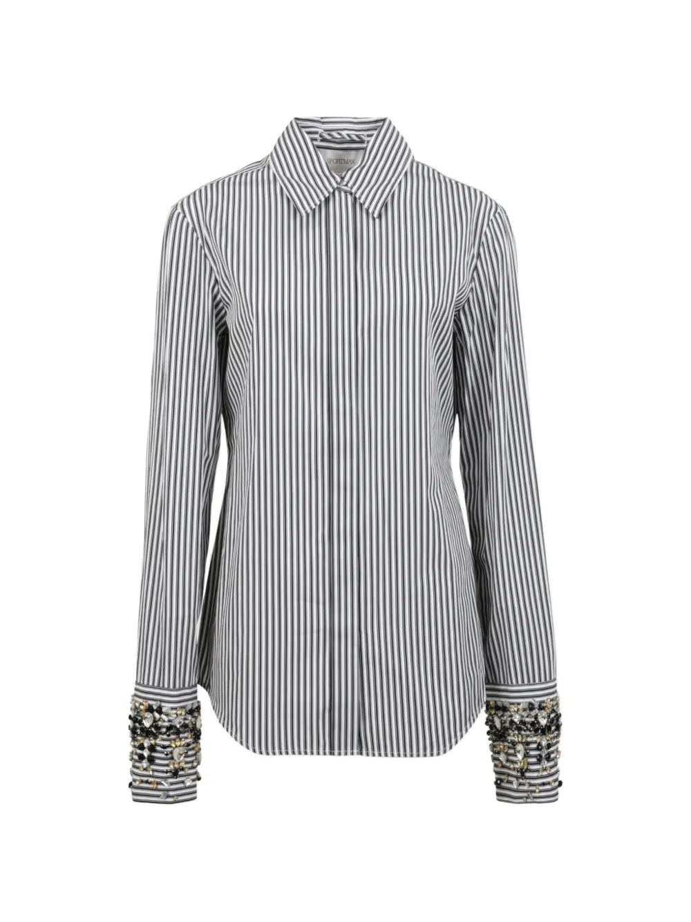 Sportmax Camicia a righe - Bianco