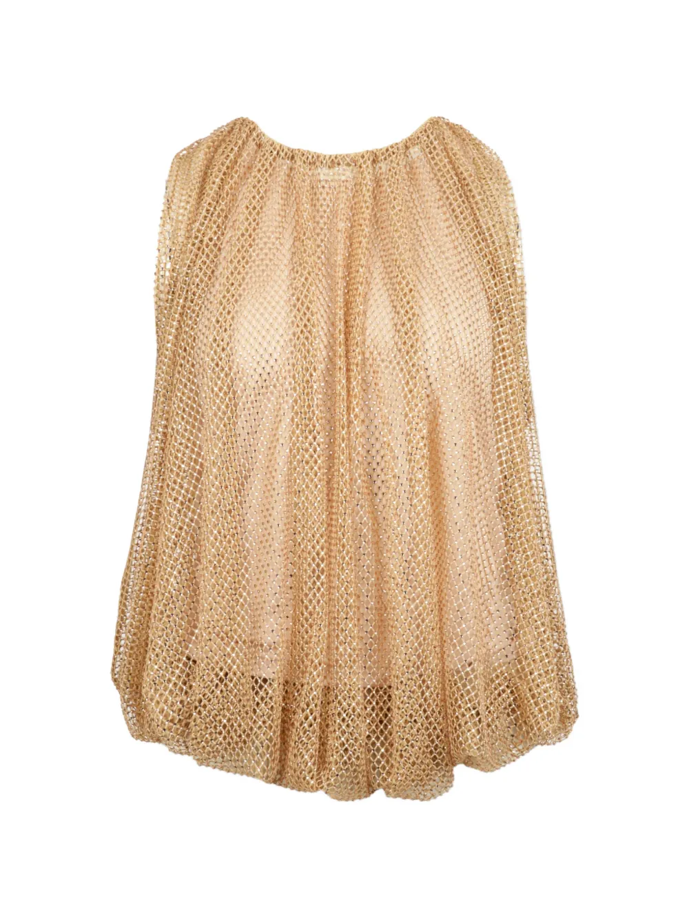 Sportmax Top con decorazione - Oro