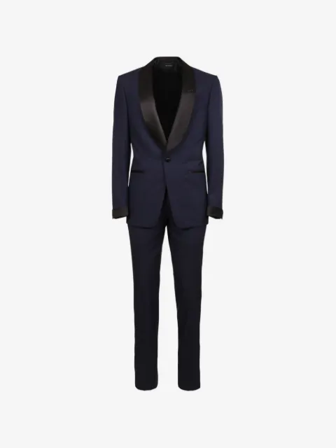 TOM FORD shawl-lapel suit