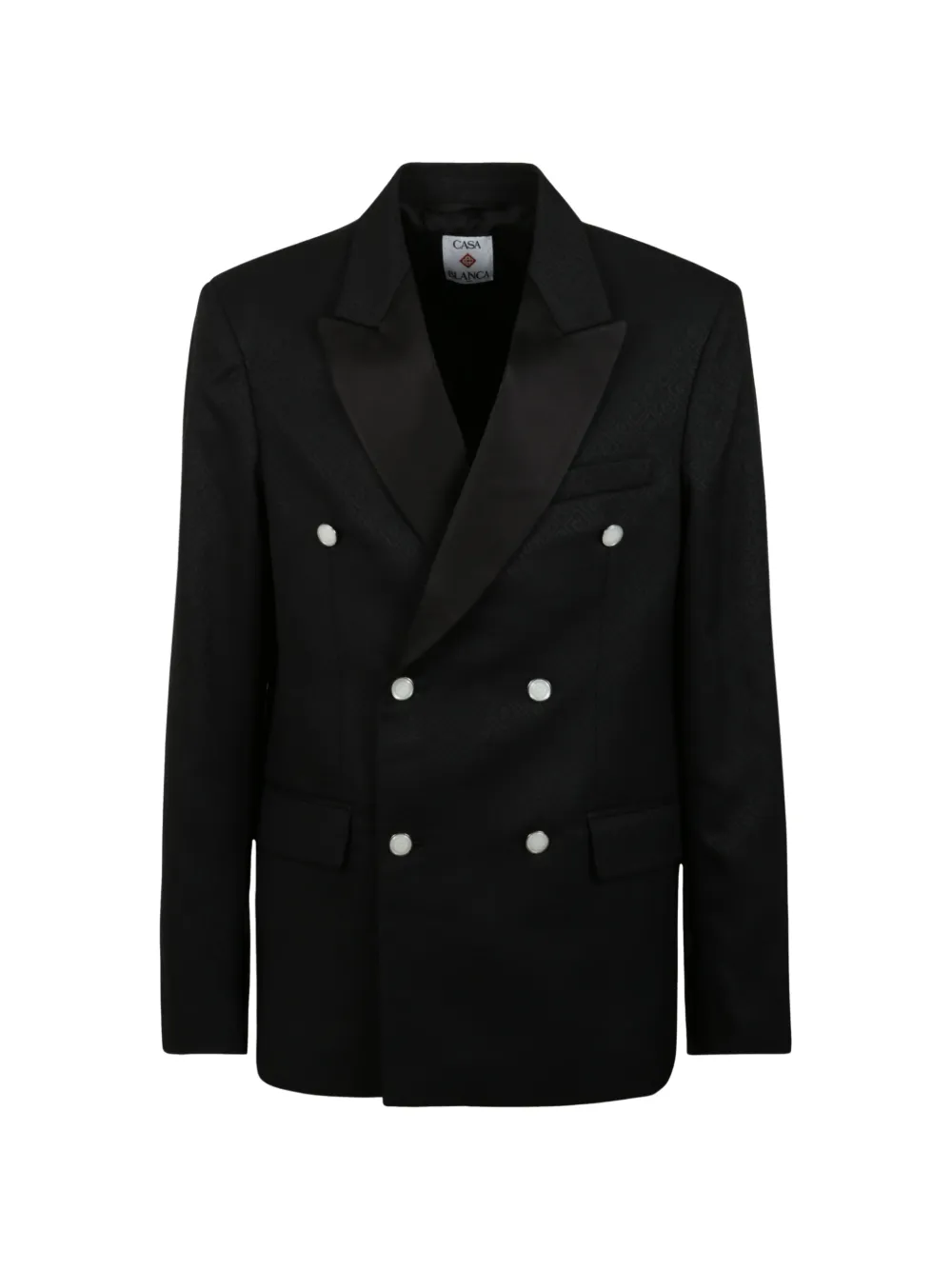 Casablanca Blazer doppiopetto - Nero