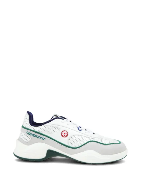 Casablanca Court Championship lace-up leather sneakers