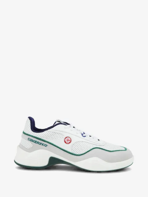 Casablanca Court Championship lace-up leather sneakers