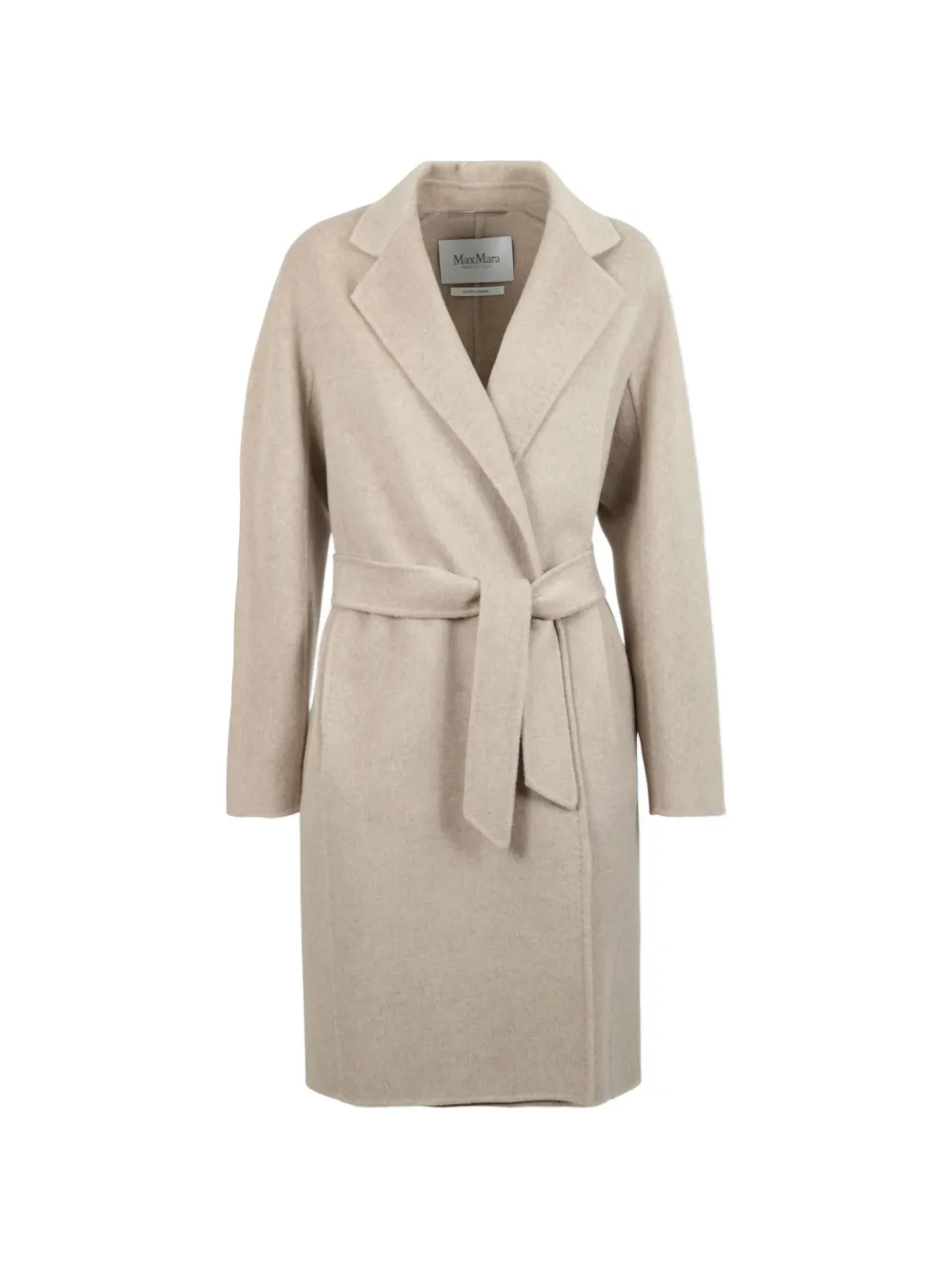 Max Mara Maceri cashmere robe coat - Neutrals