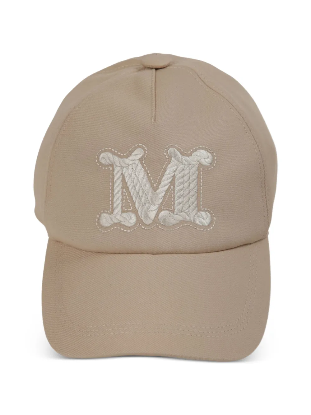 Max Mara Cappello da baseball impermeabile - Toni neutri