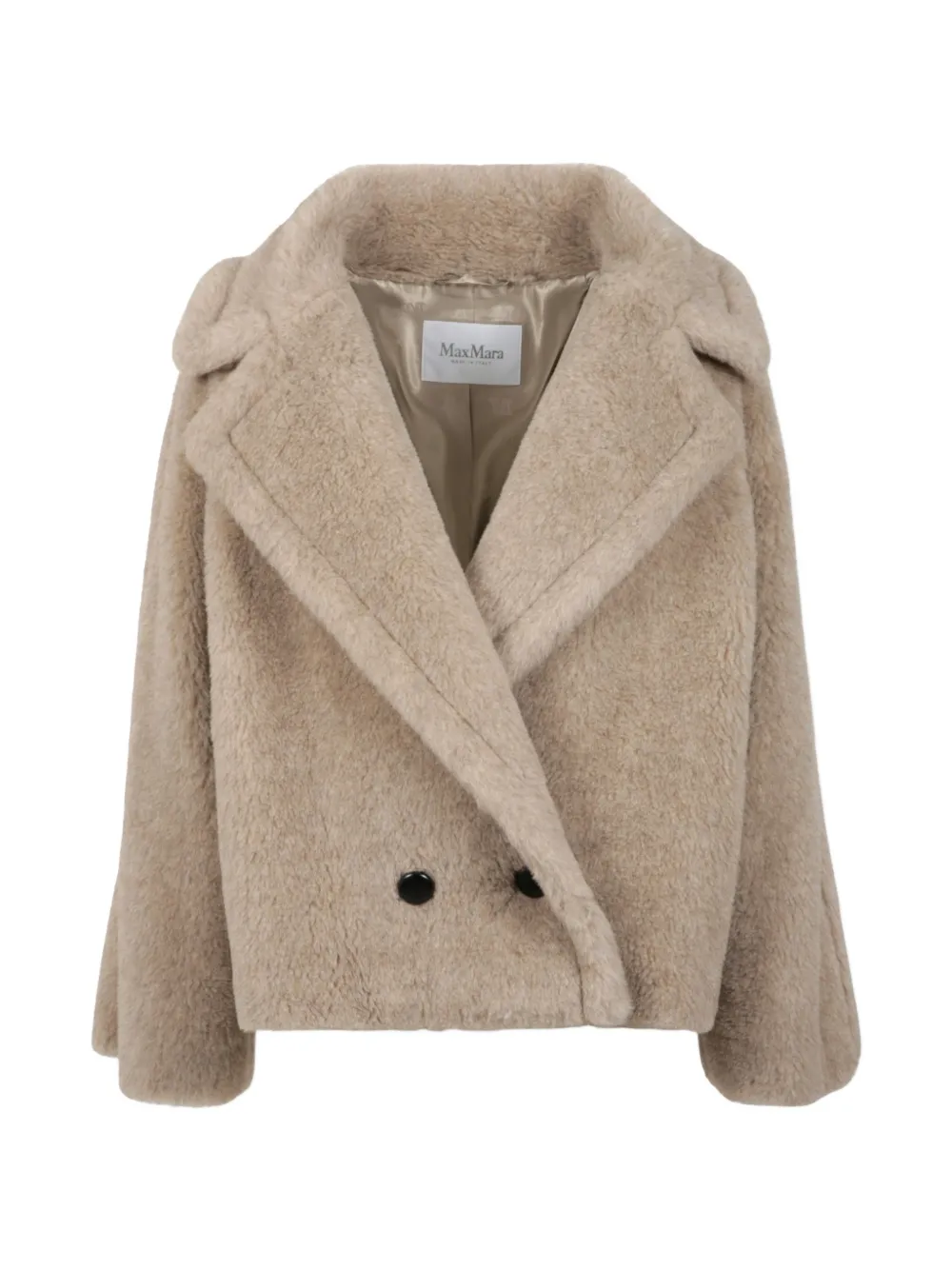 Max Mara Cappotto Teddy - Toni neutri
