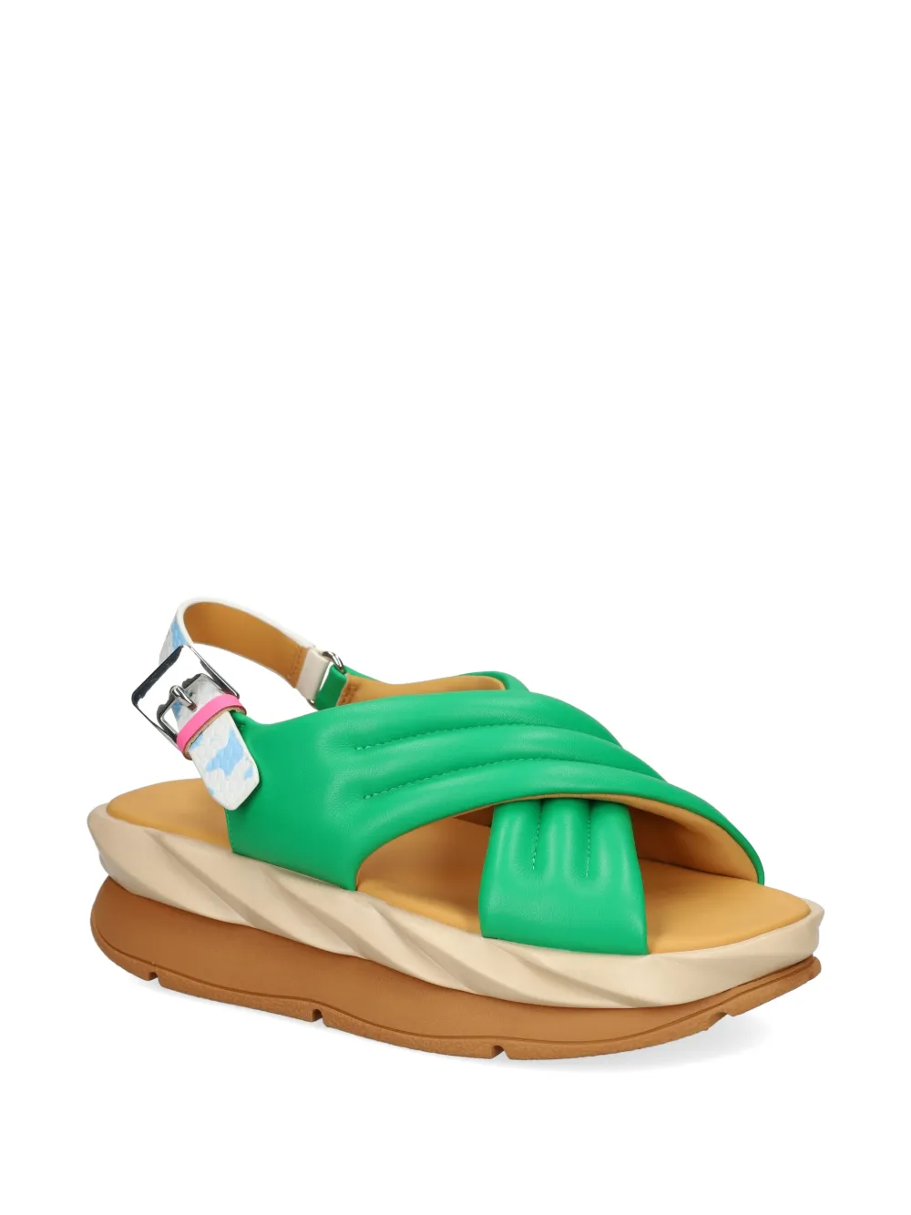  4ccccees Sandalias Mellow Mana - Verde 