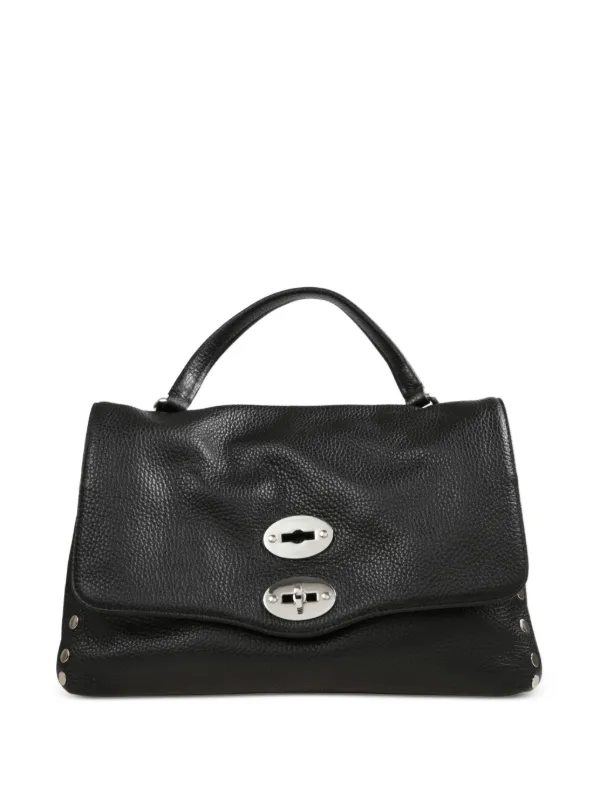 Zanellato ブラック ショルダーバッグ Zanellato スタッズ レザーショルダーバッグ | ブラック | FARFETCH JP